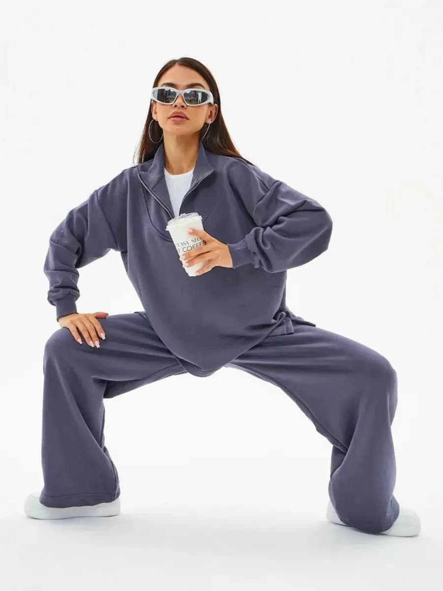Pinterest костюм спортивный весенний оверсайз