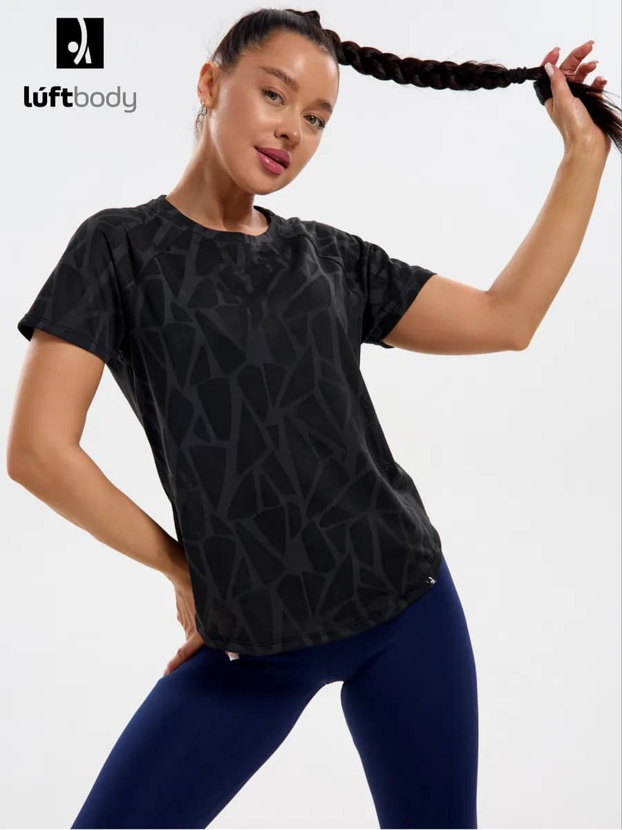 Футболка спортивная для фитнеса