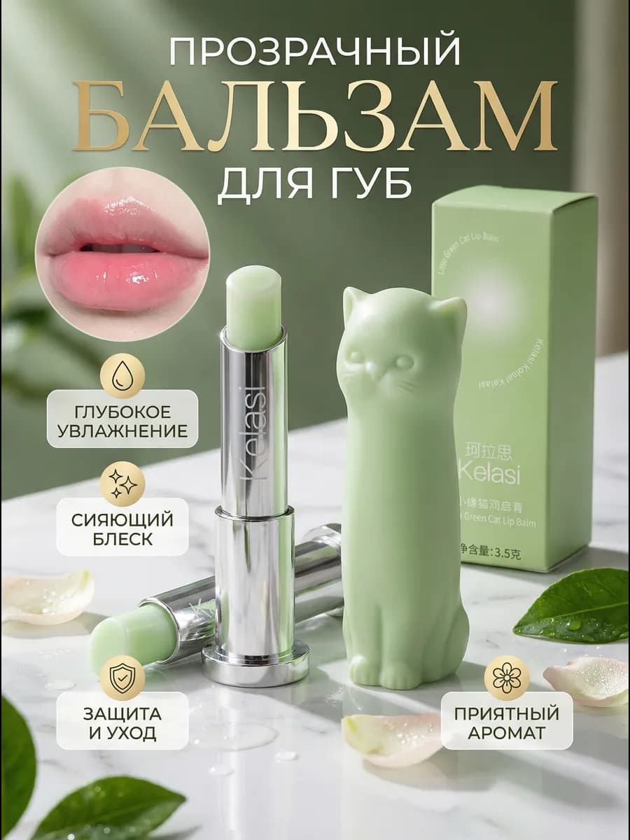 Бальзам для губ увлажняющий питательный
