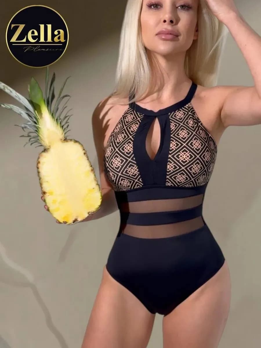 Купальник слитный больших размеров