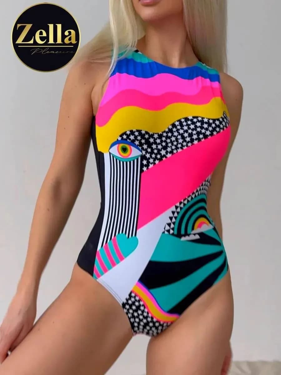 Купальник слитный