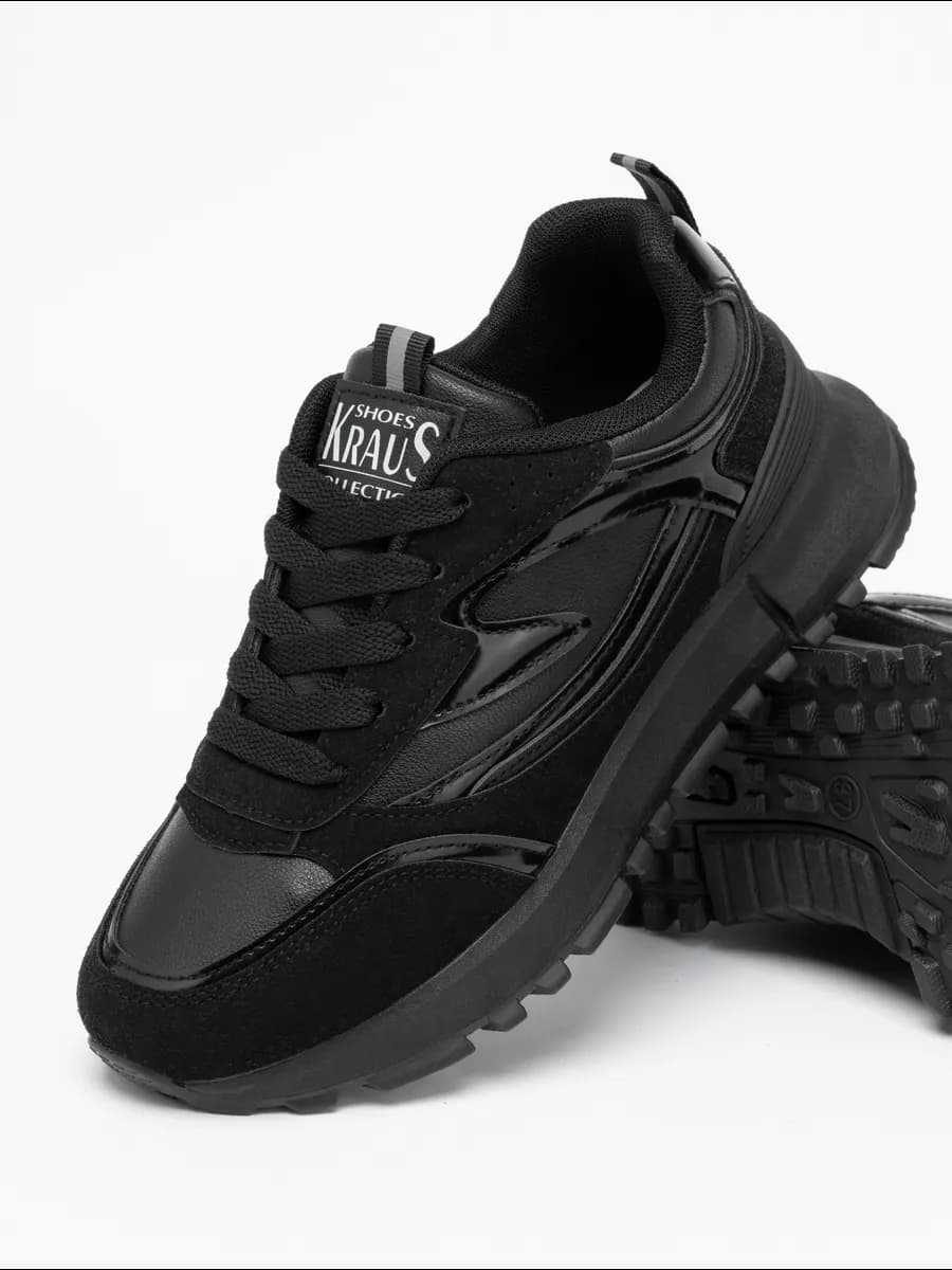 Кроссовки женские черные