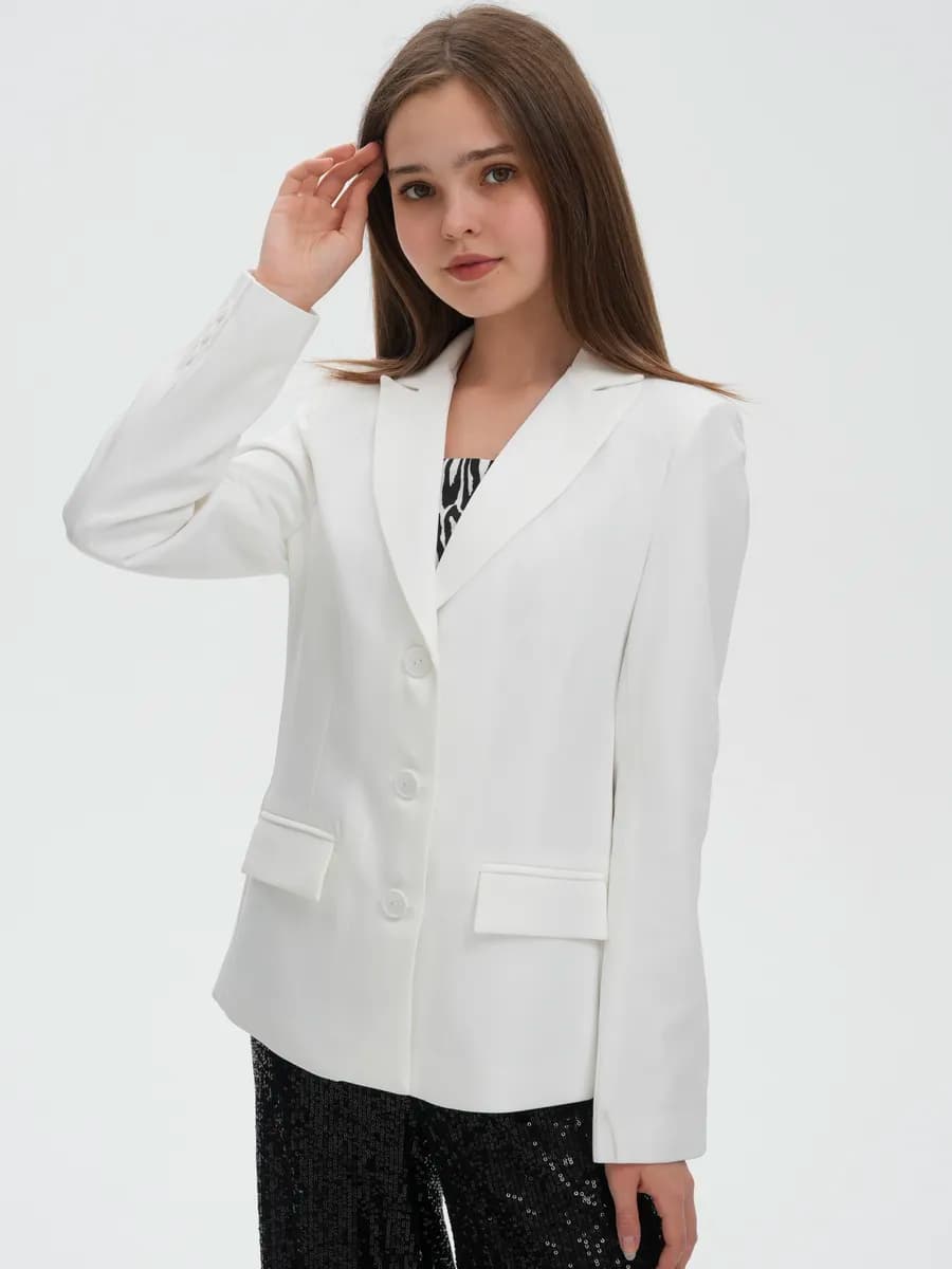 Пиджак для девочки подростка нарядный