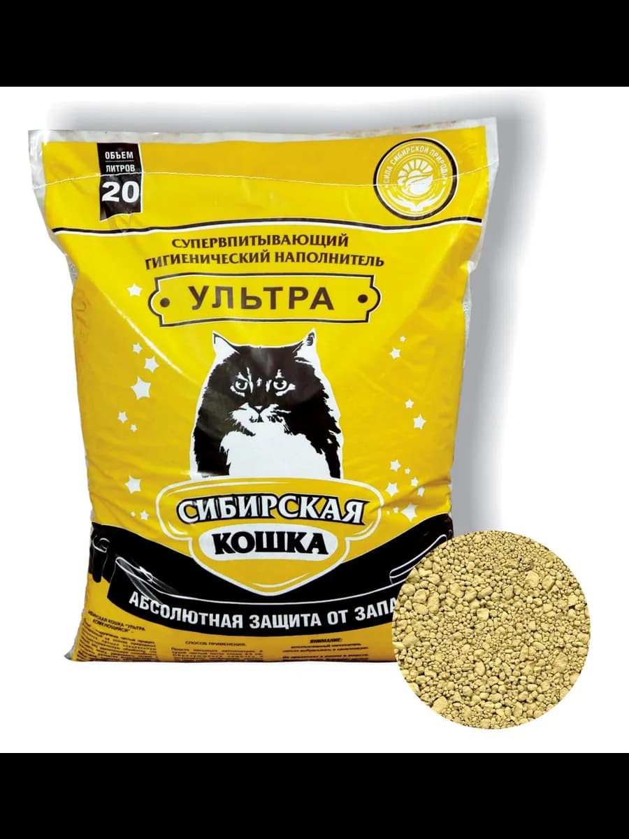 Наполнитель для кошек Ультра 5л