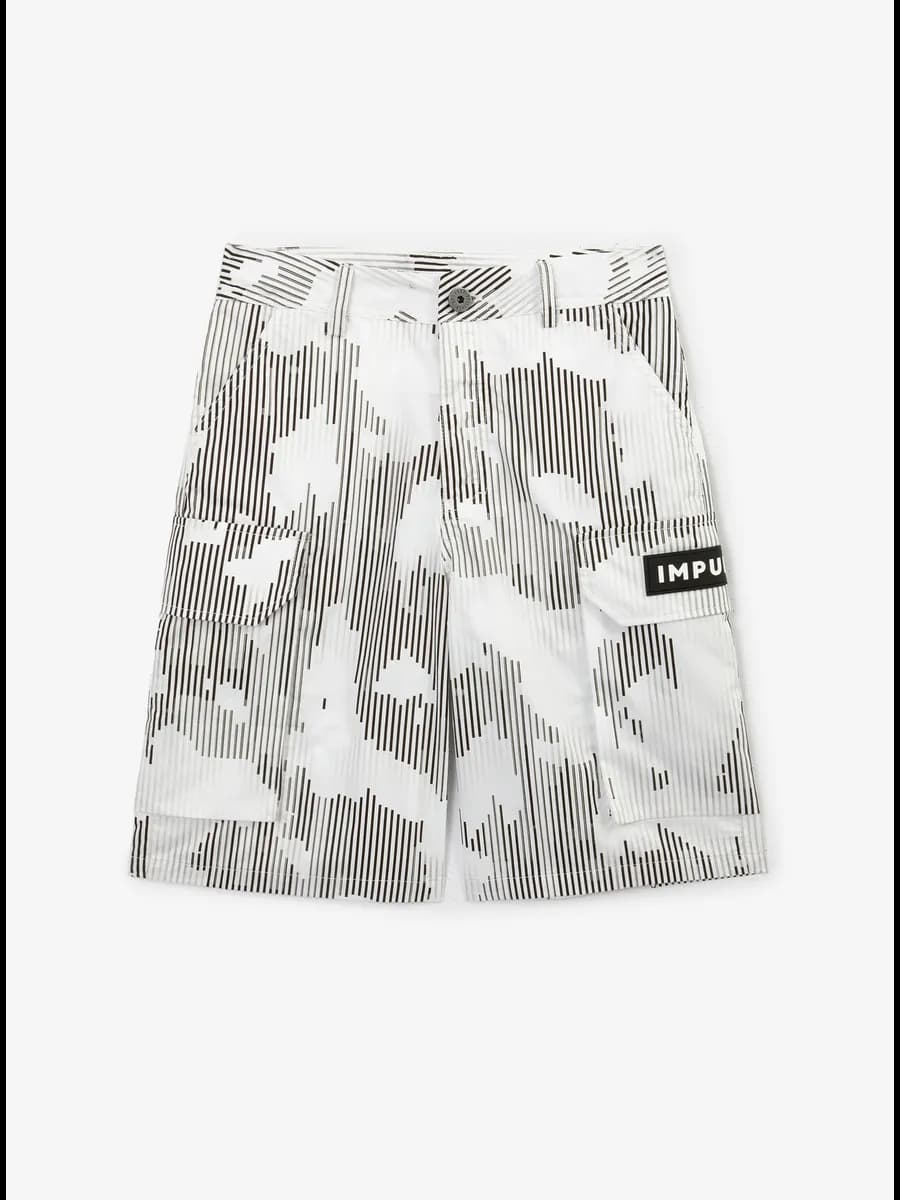 Шорты для мальчика с карманами-карго текстильные
