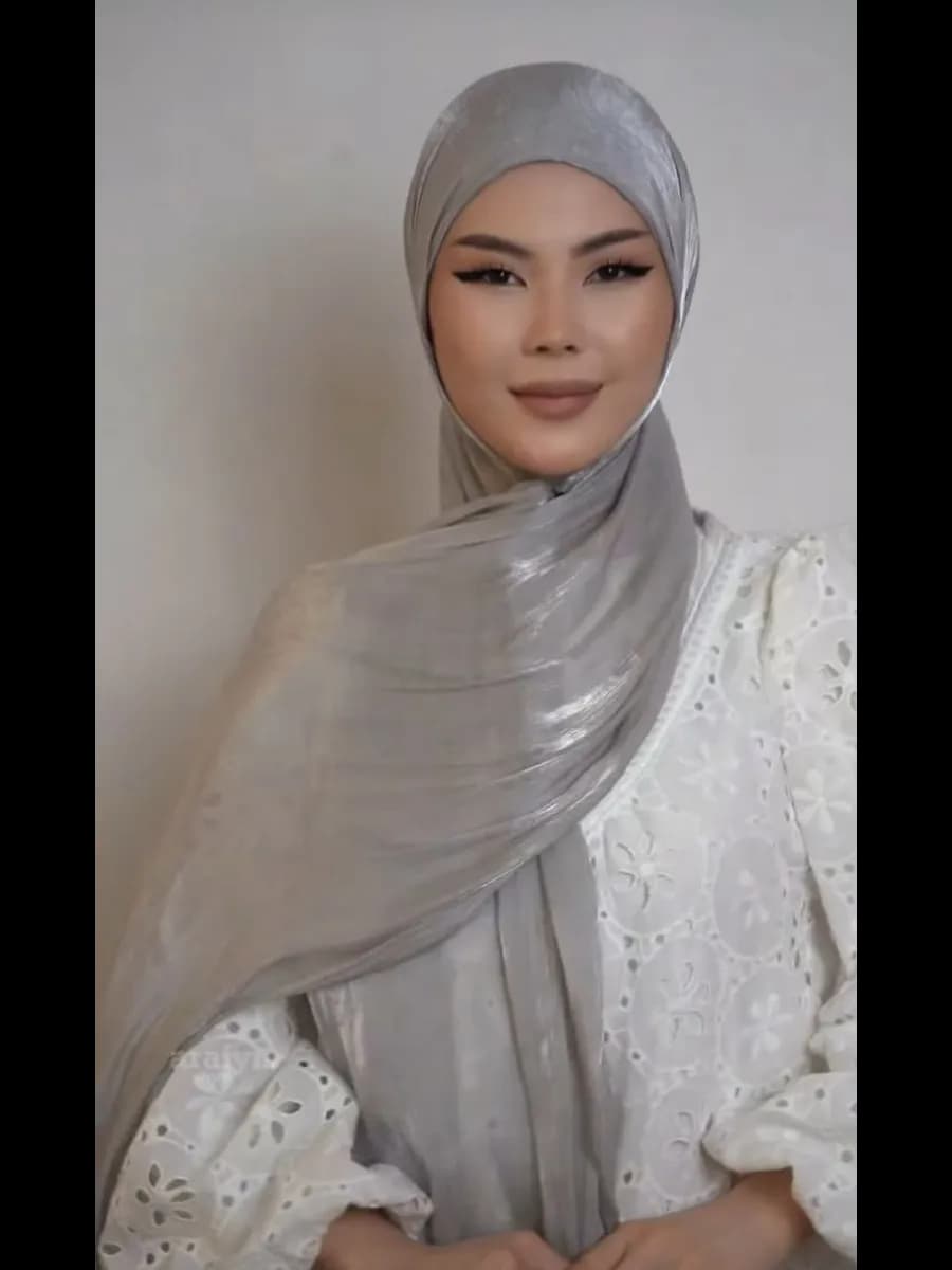 Дубайский шарф органза готовый платок