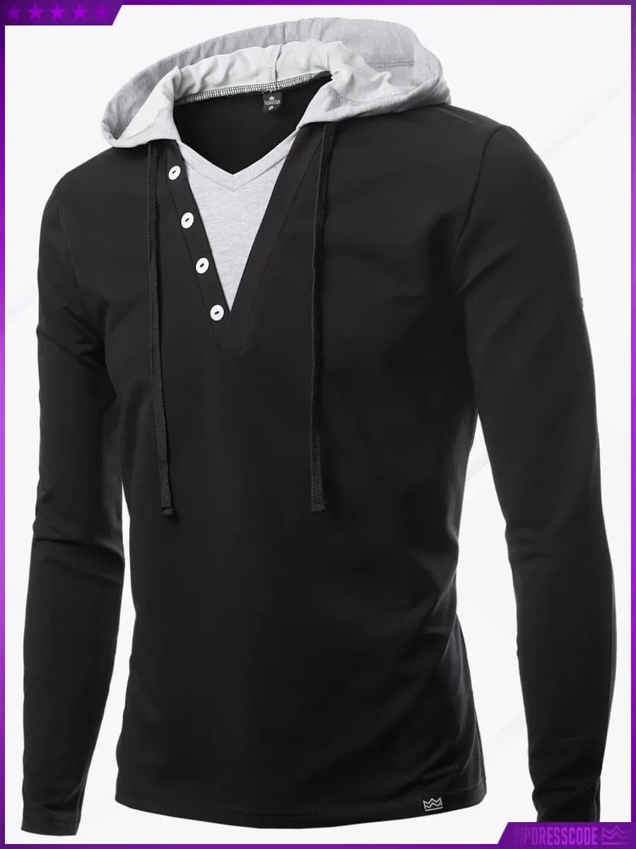 Толстовка футболка тонкая оверсайз с капюшоном