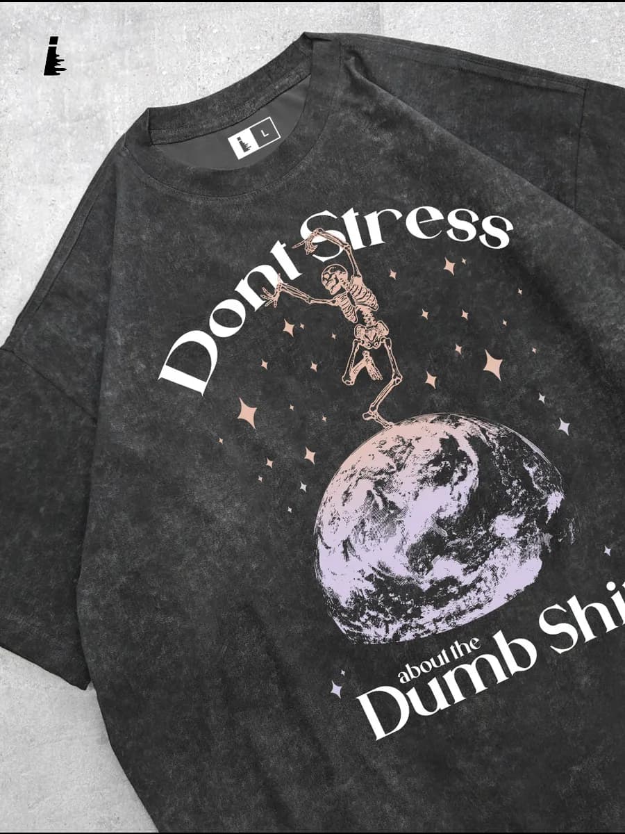 Футболка оверсайз с принтом y2k варенка - фото 1