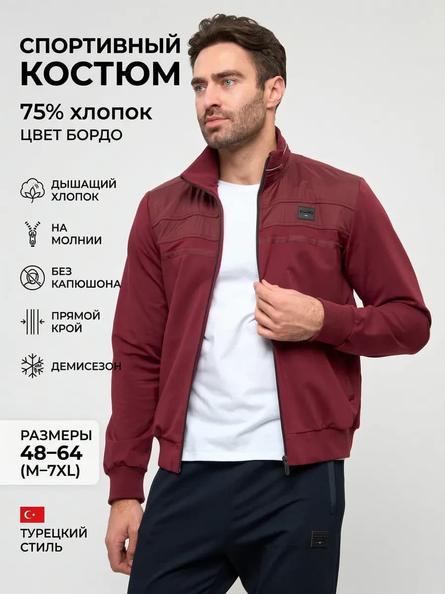 Спортивный костюм на молнии