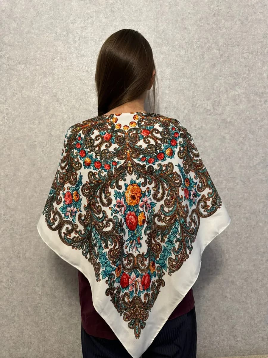 Платки русские народные узоры