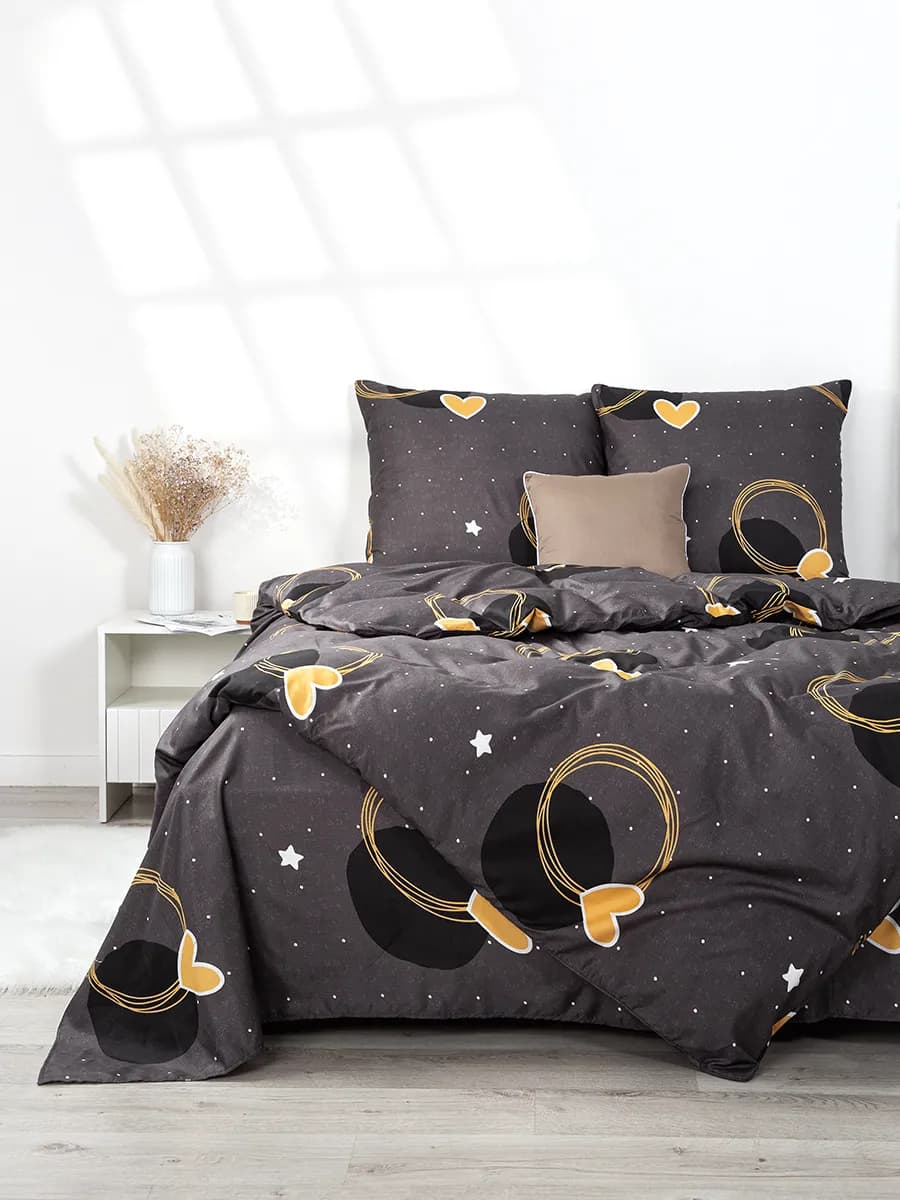 Постельное белье 1.5 спальное полисатин