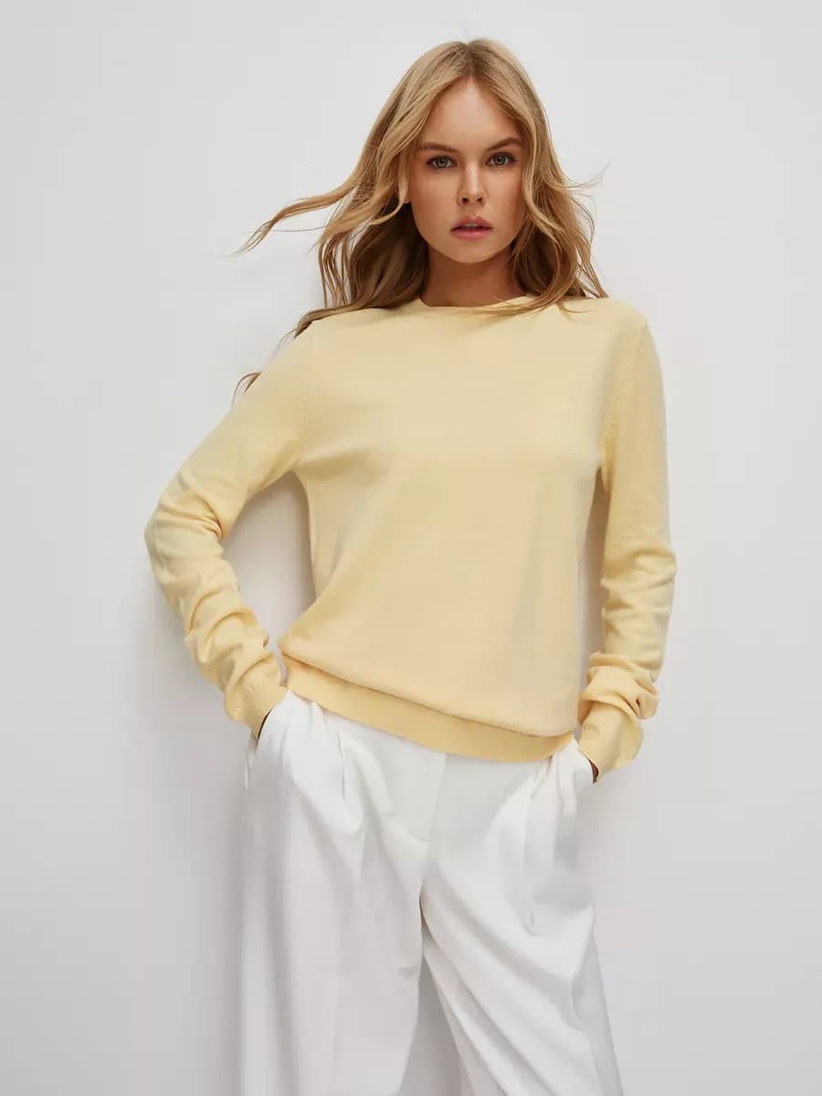 Джемпер с кашемиром