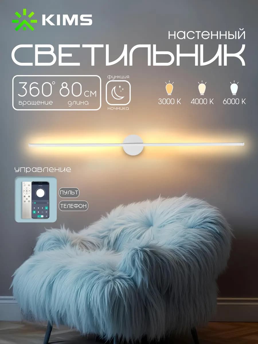 Светильник бра настенный светодиодный