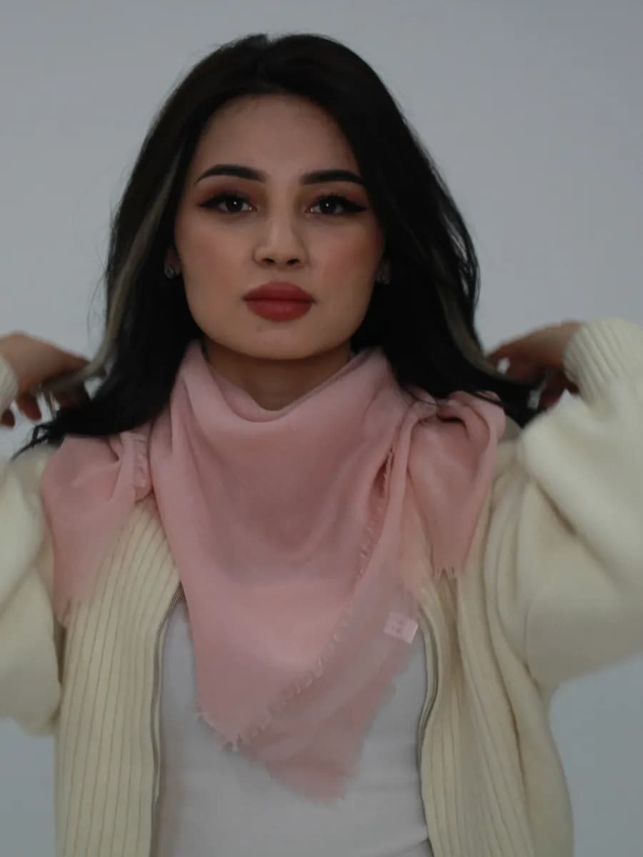 платок женский хлопок легкий ниспадающий