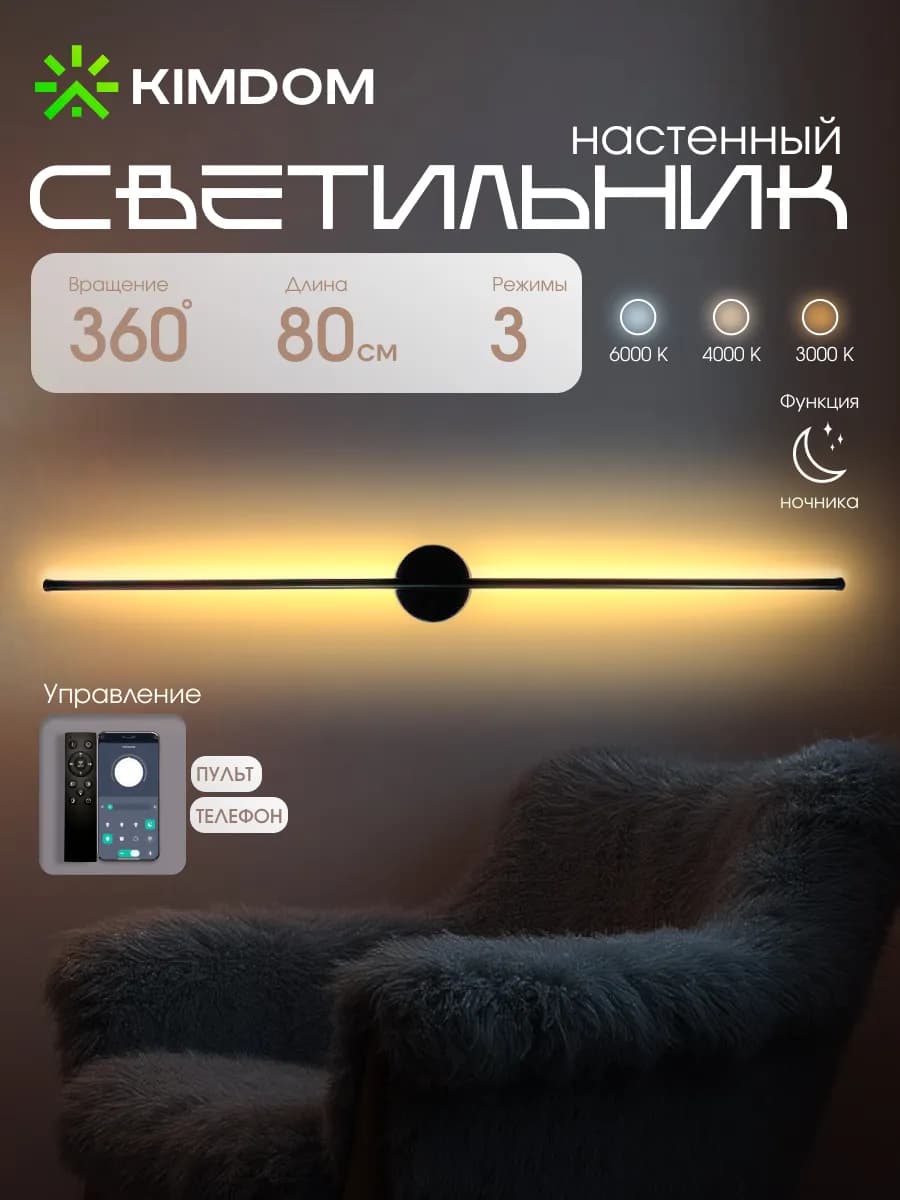 Светильник бра настенный светодиодный