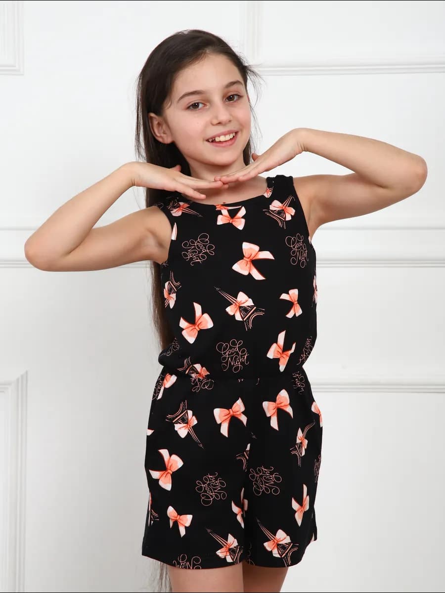 Комбинезон летний детский с принтом