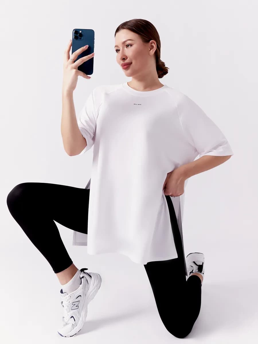 Спортивная футболка оверсайз - фото 1