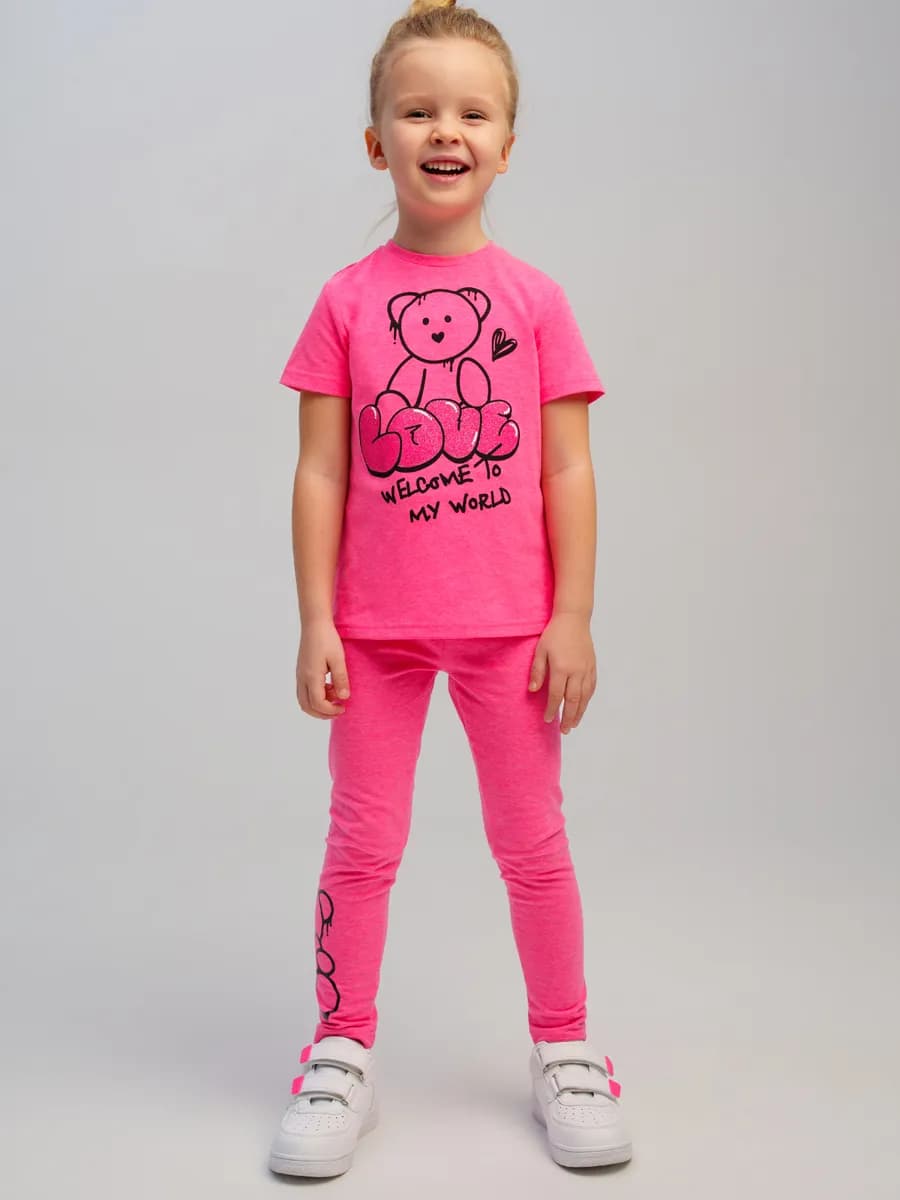 Леггинсы трикотажные - фото 1