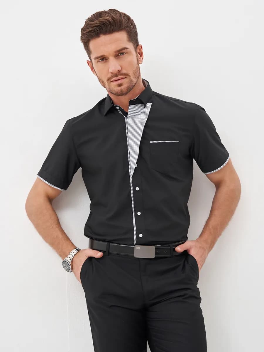 Рубашка летняя с коротким рукавом