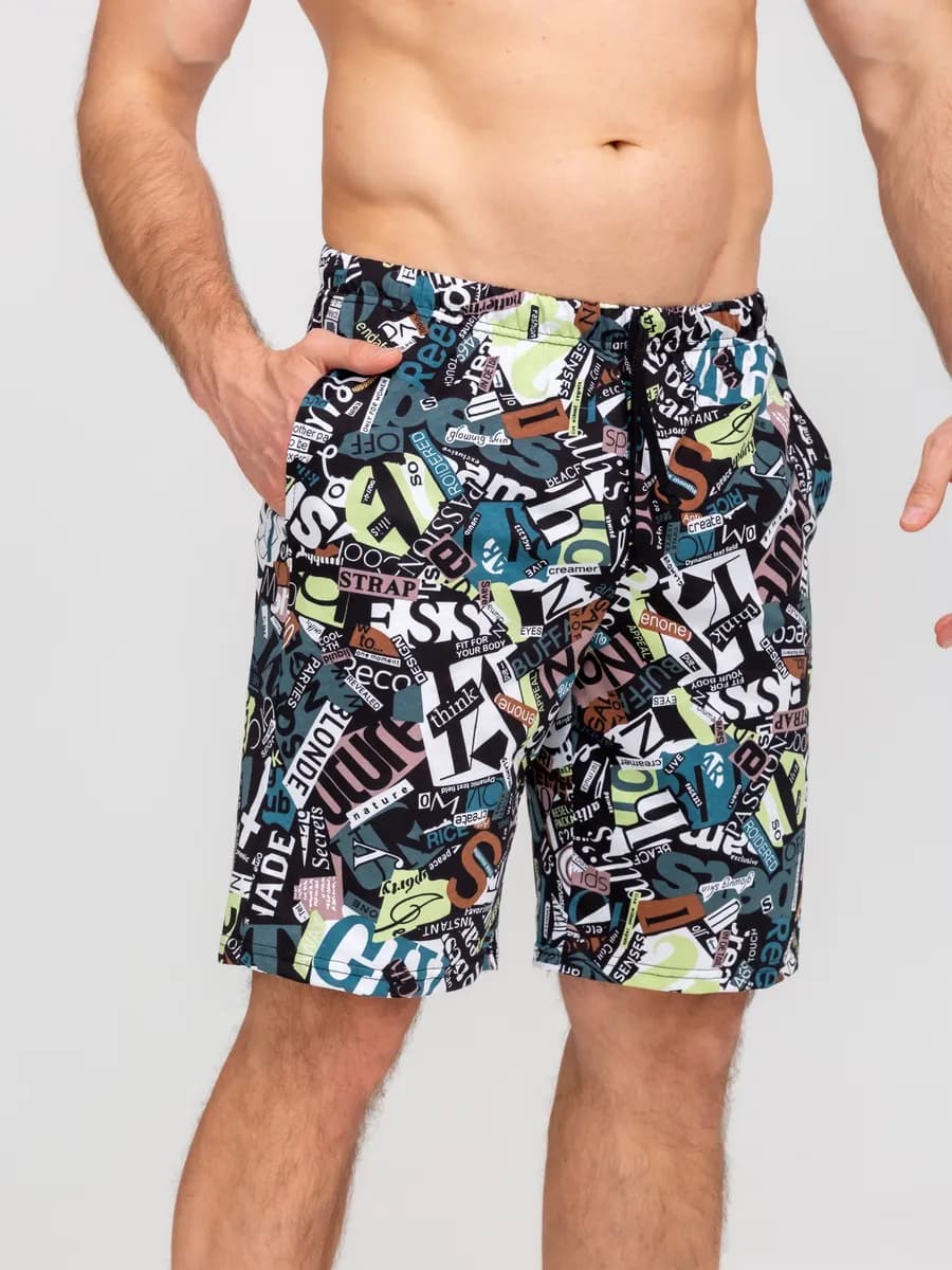 Шорты домашние трикотажные хлопок