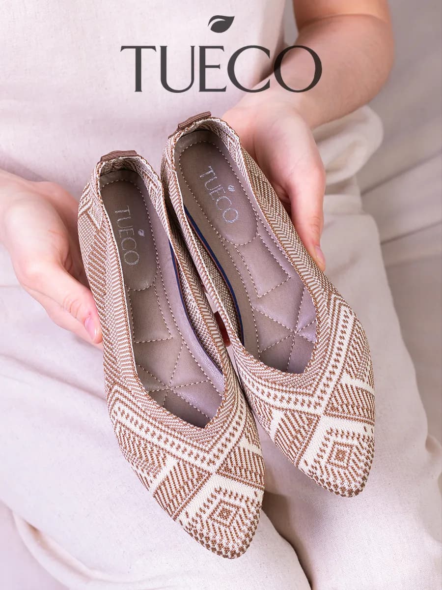 Эко балетки из натуральных материалов