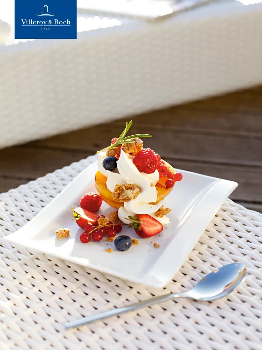 Пирожковая тарелка 18х15см, NewWave, Премиум-Фарфор