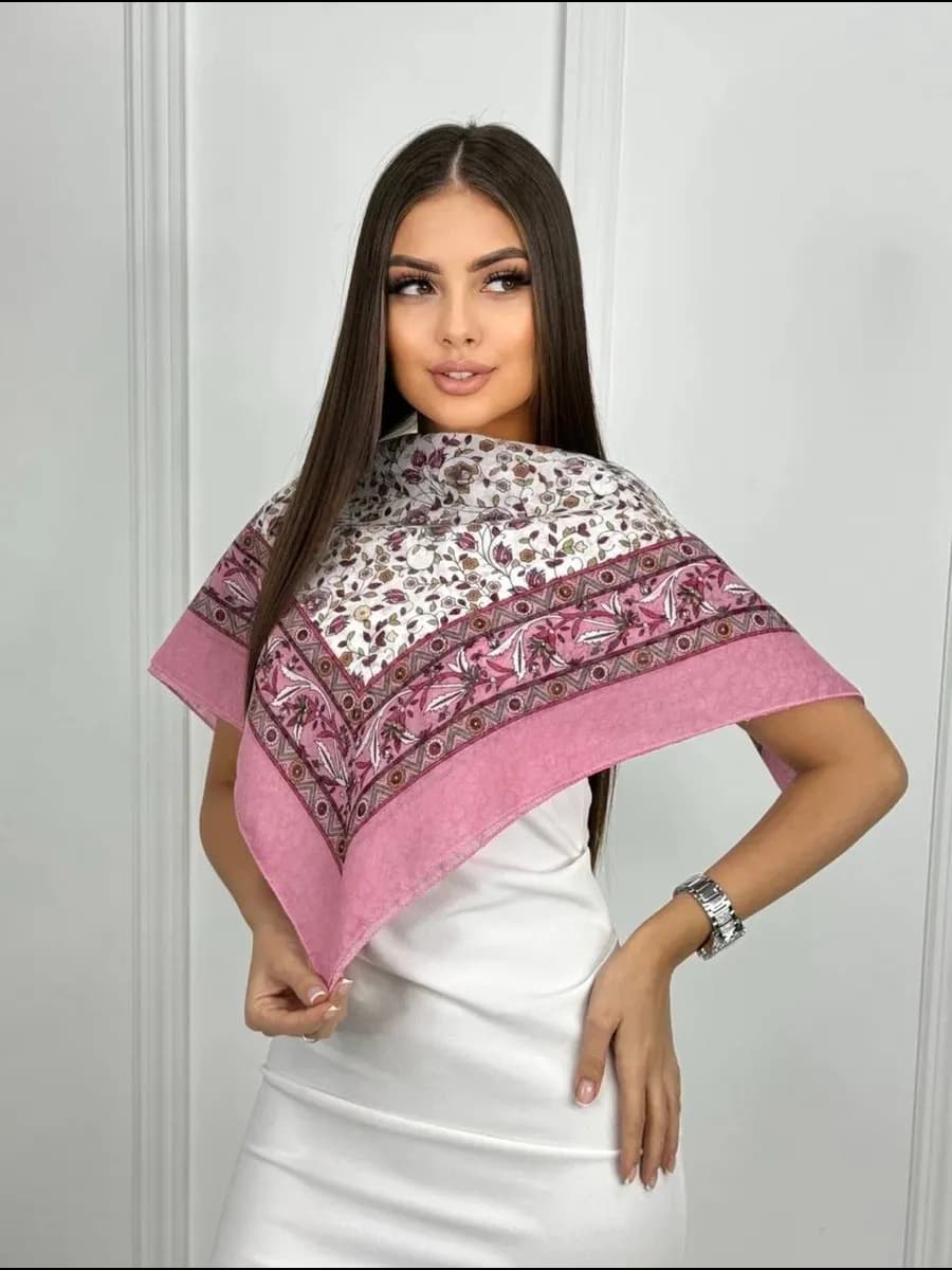 Платок на голову и шею