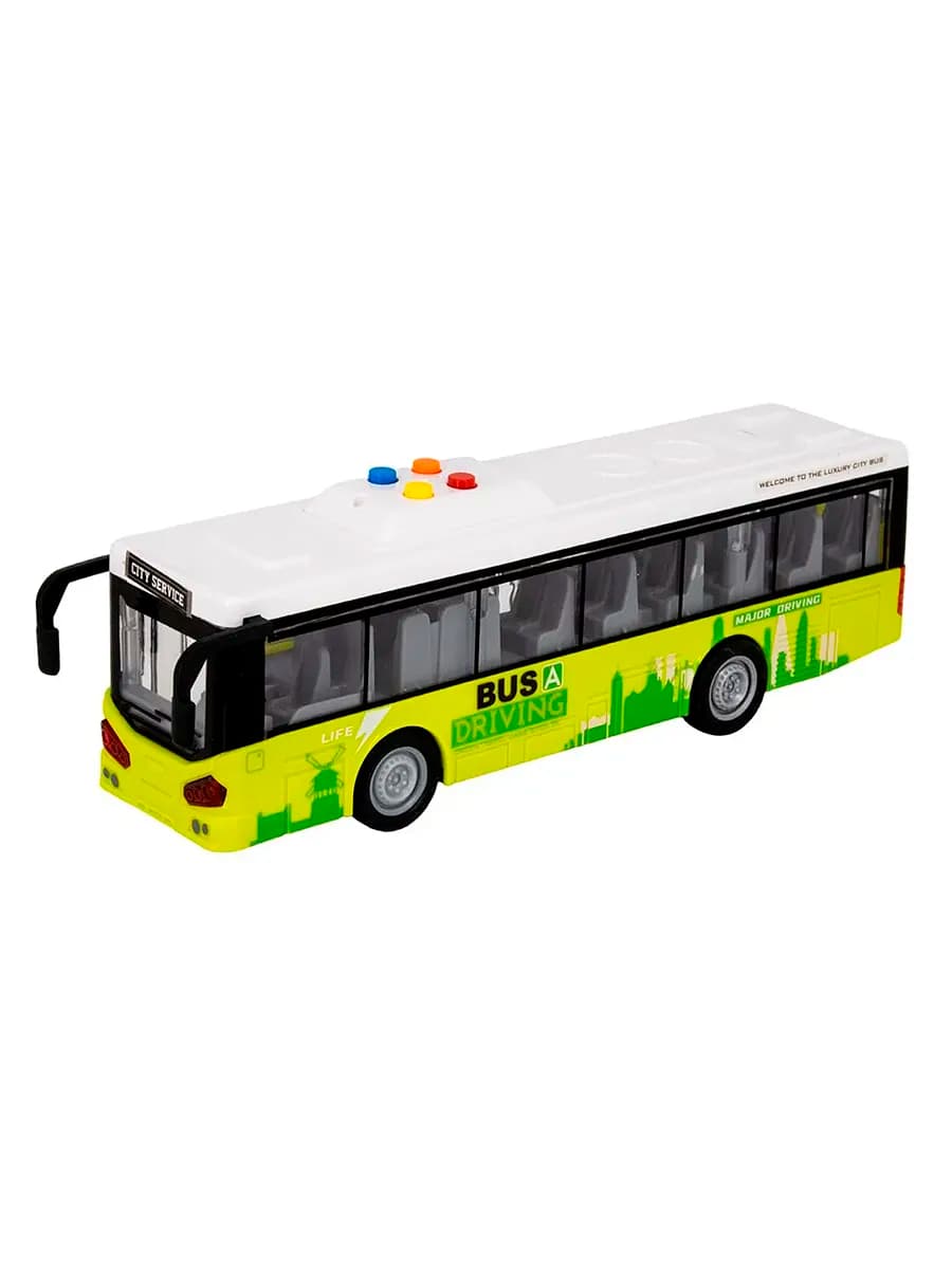 Игрушка детская машина инерционная автобус