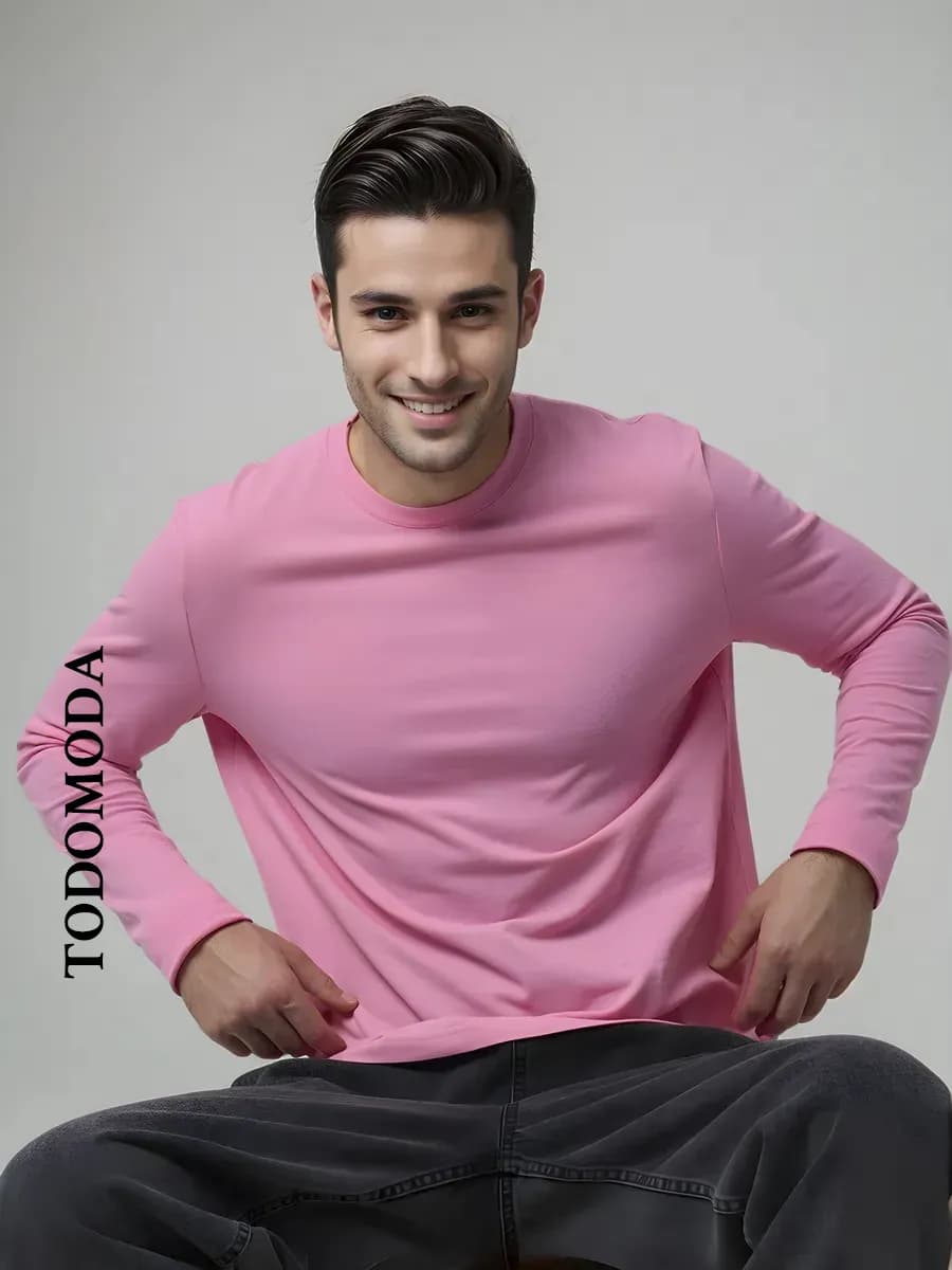 Лонгслив мужской футболка с длинным рукавом