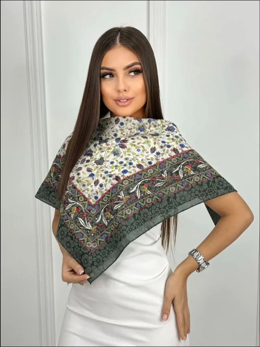 Платок на голову и шею