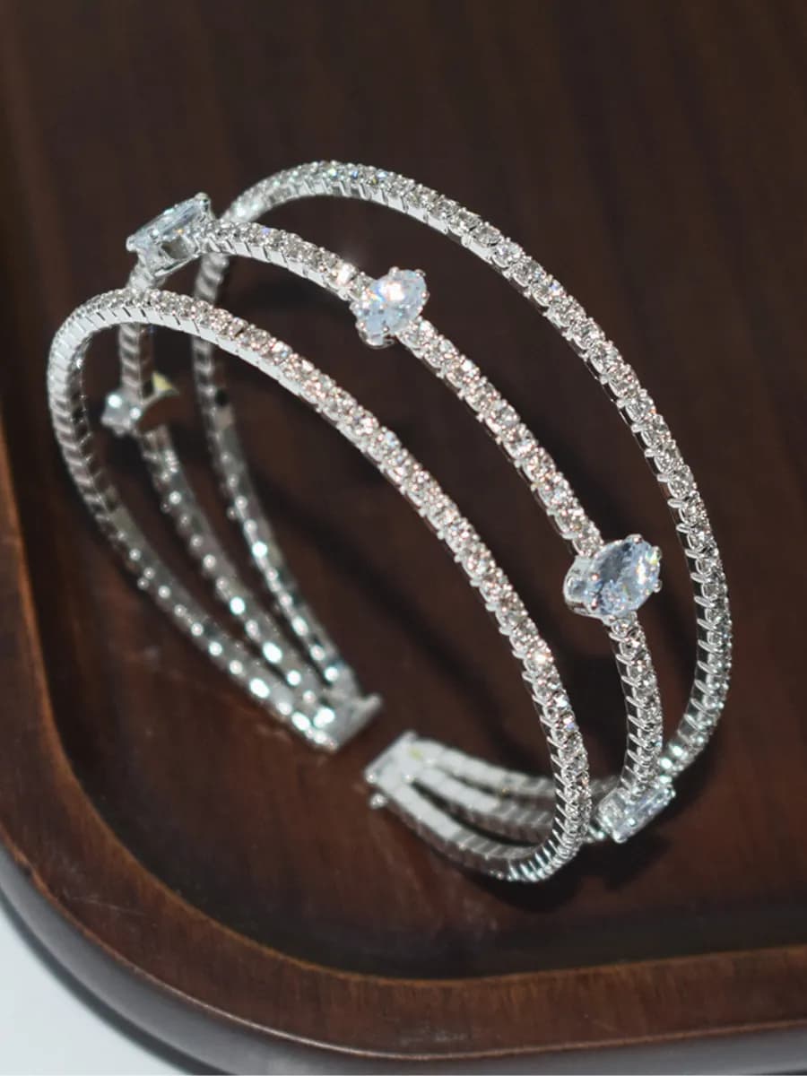 Браслет на руку широкий бижутерия