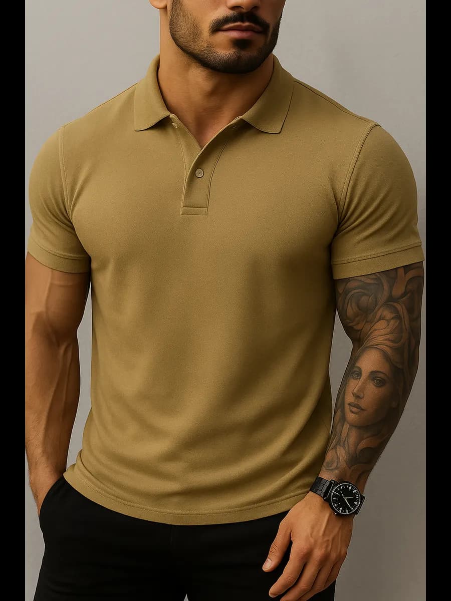 Футболка поло хлопок