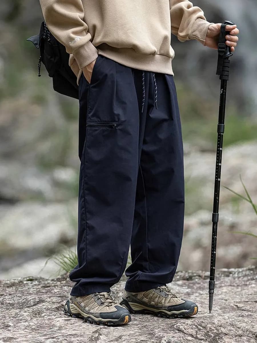 Брюки спортивные широкие оверсайз летние