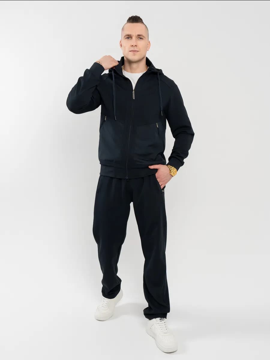 Спортивный костюм мужской прямые брюки