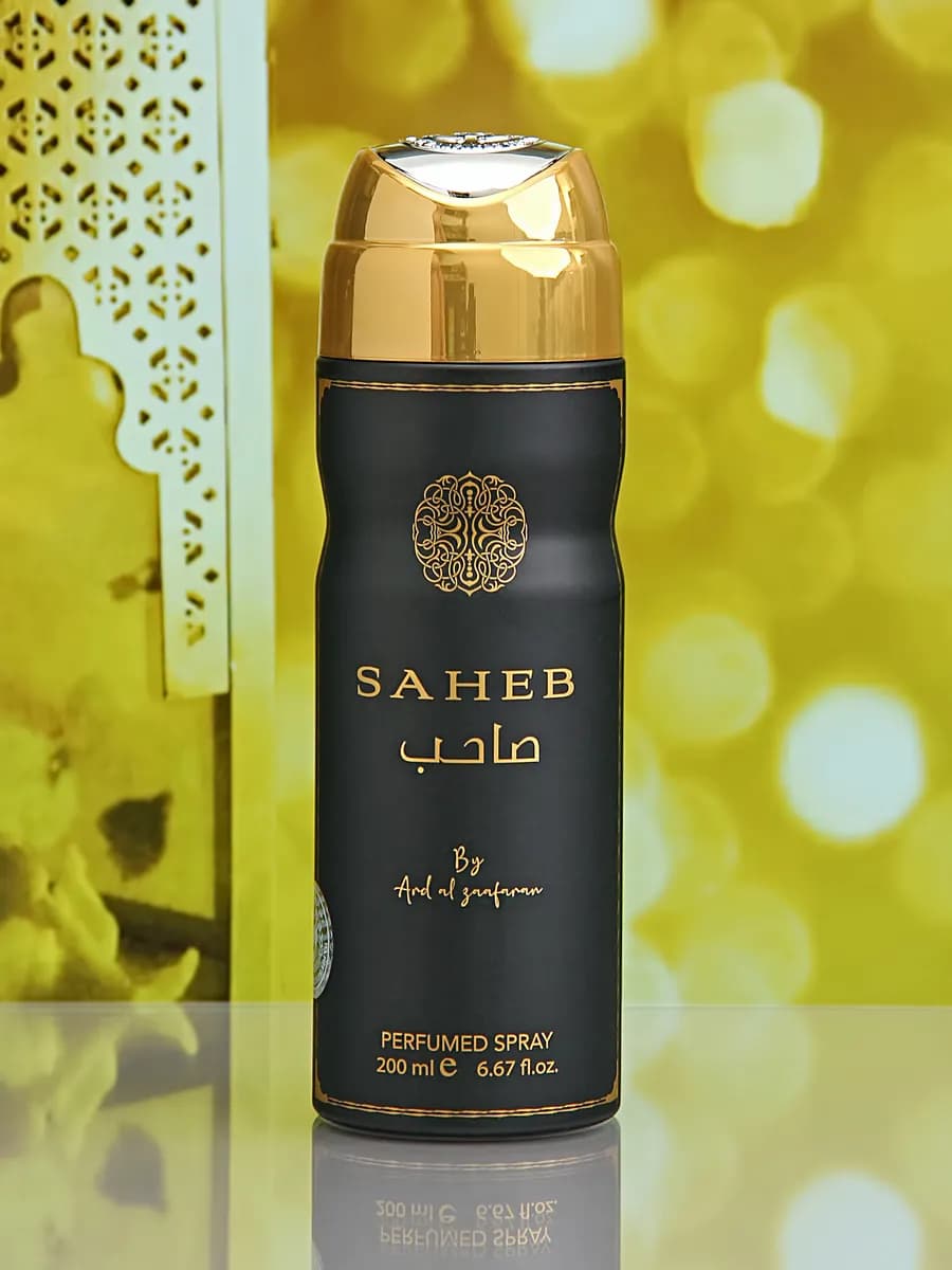 Парфюмированный дезодорант спрей saheb 200ml