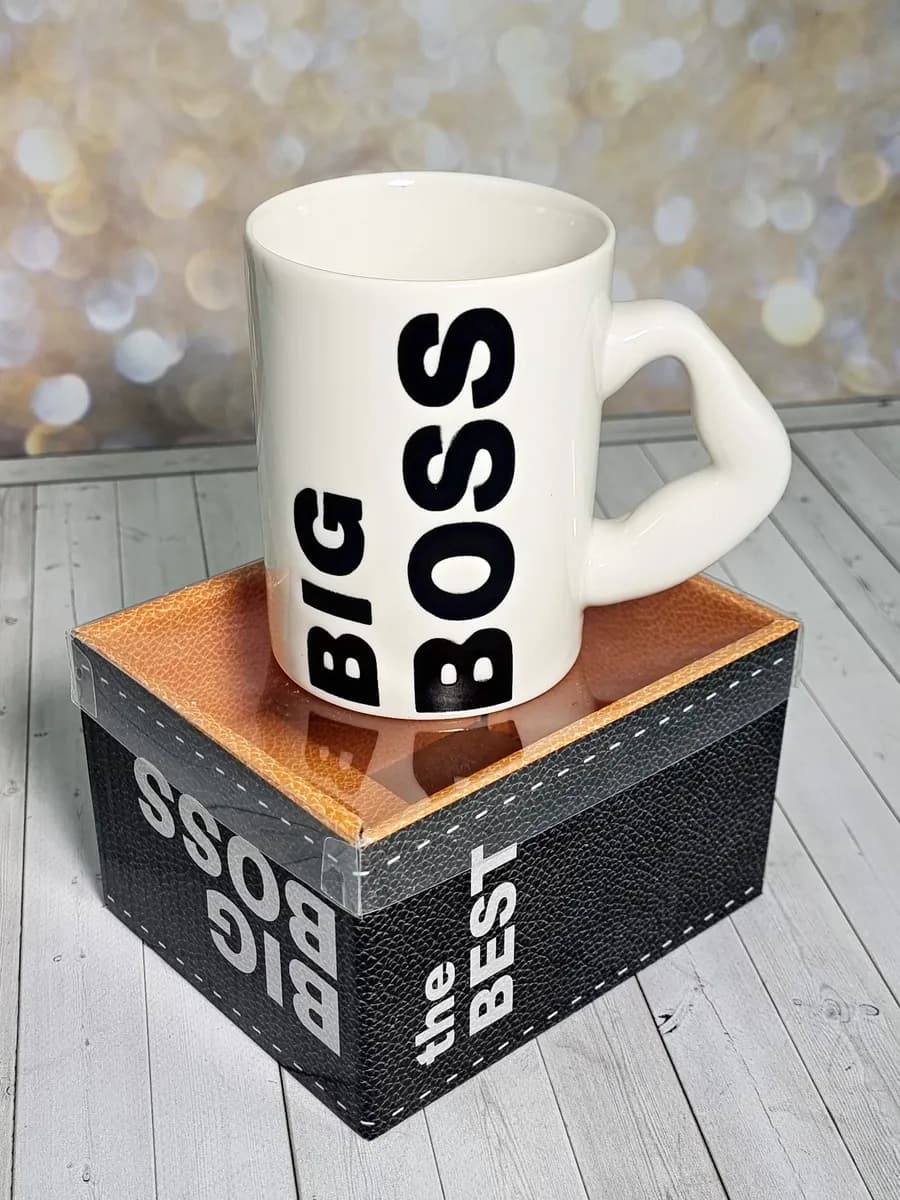 Кружка в подарок мужчине BIG BOSS