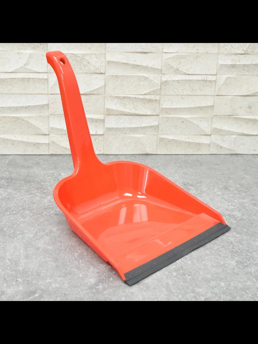 Совок для мусора с резинкой (цвет приходит рандомно)