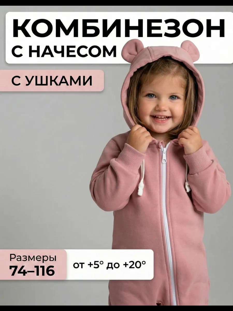 Комбинезон для девочки на осень белорусский