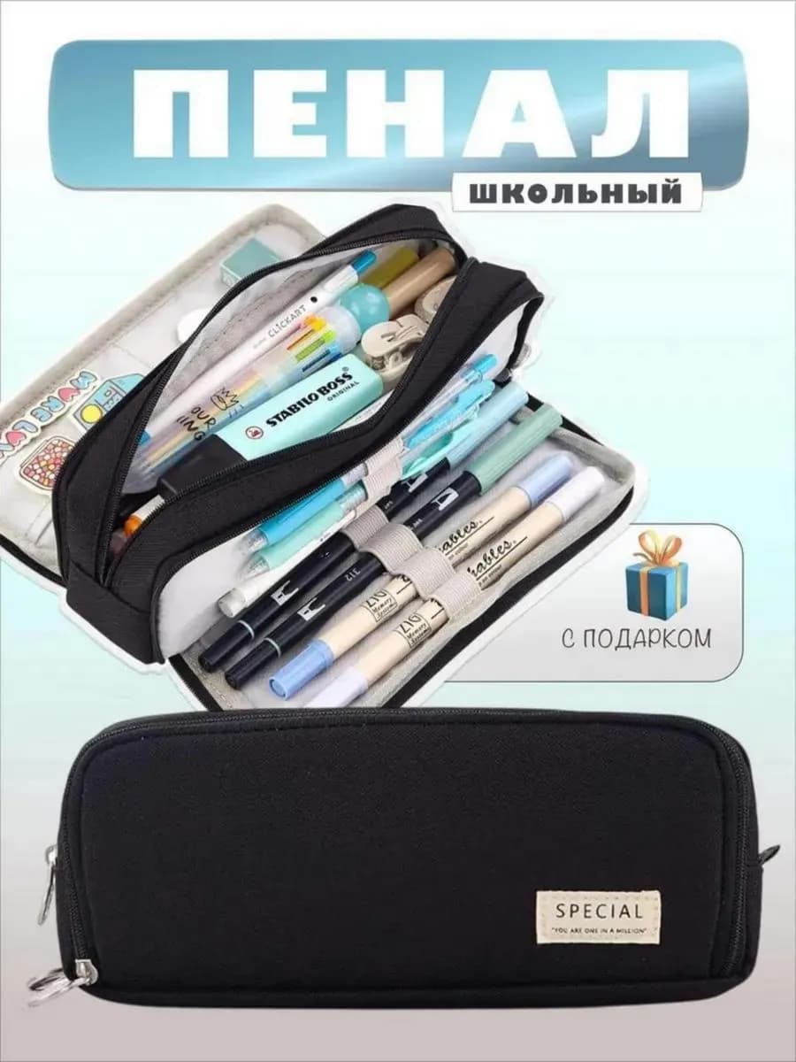 Пенал школьный подростковый