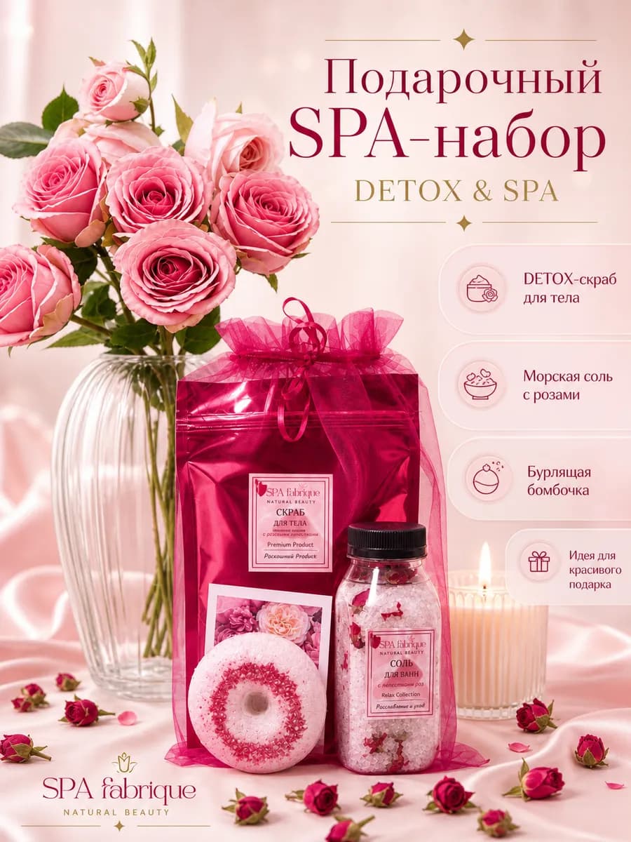 Подарочный набор косметики для тела