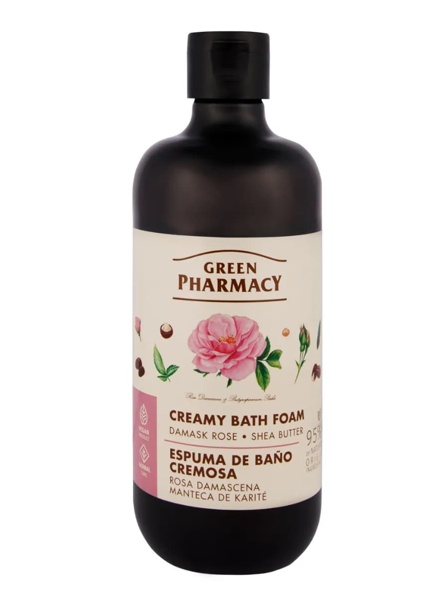 Крем-пена для ванны Дамасская роза и масло ши, 500 мл