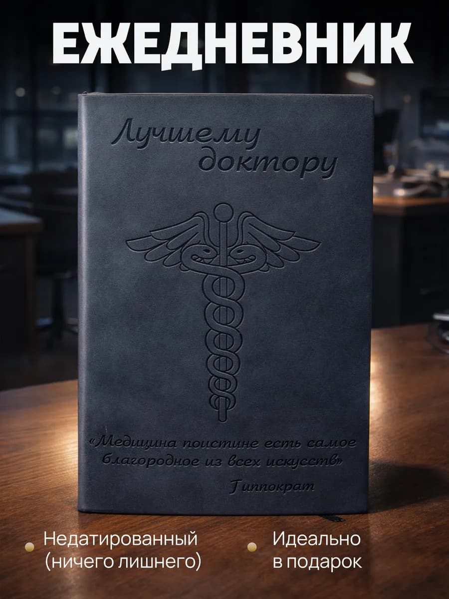 Ежедневник на 8 марта в подарок врачу