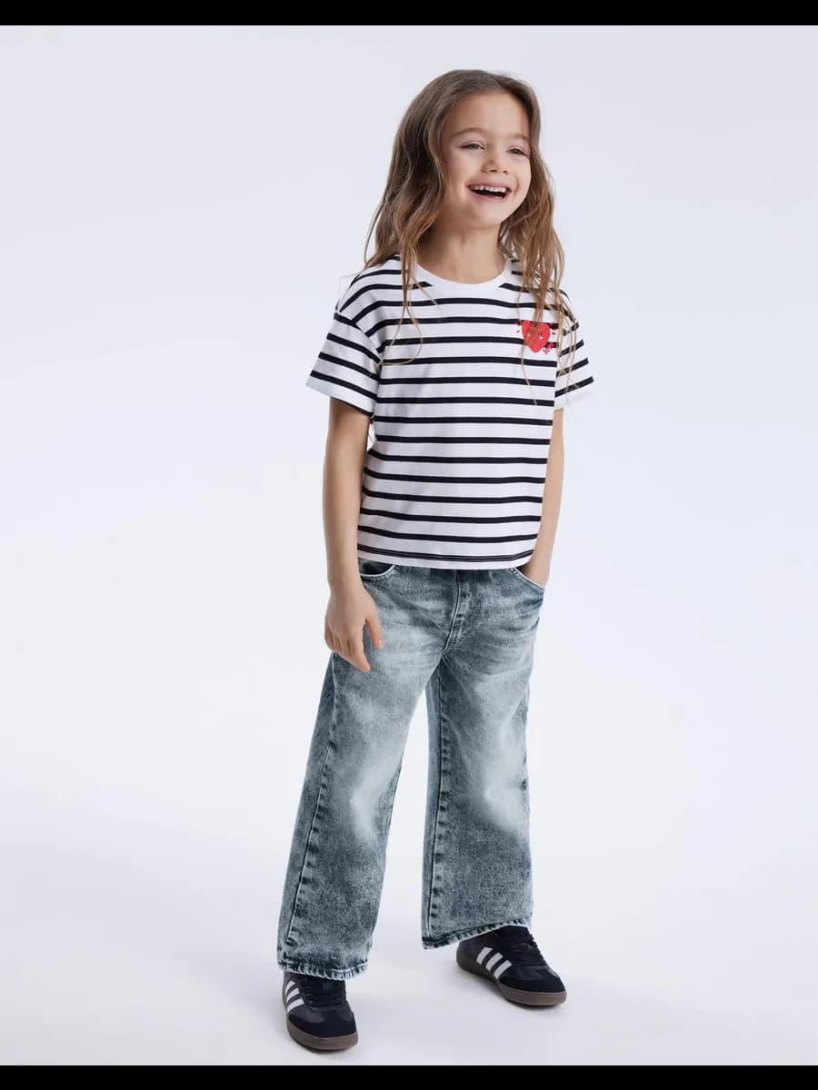 Джинсы Long leg Paperbag с варкой