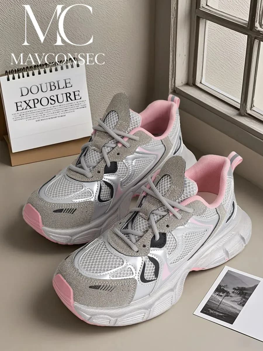 Кроссовки на высокой платформе весна