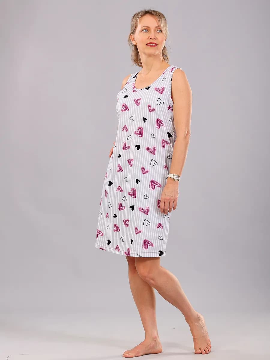 Ночная сорочка хлопок, платье домашнее