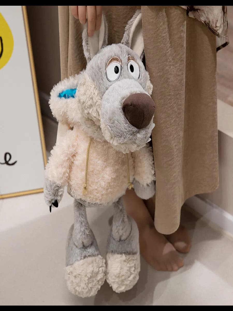 Мягкая игрушка волк в овечьей шкуре 45 см