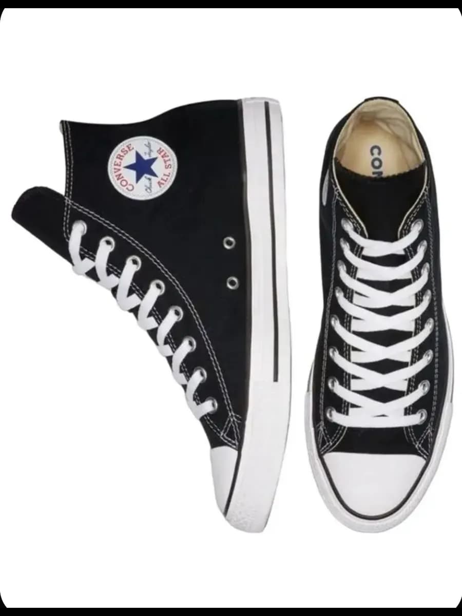 Высокие кеды Конверсы - фото 1