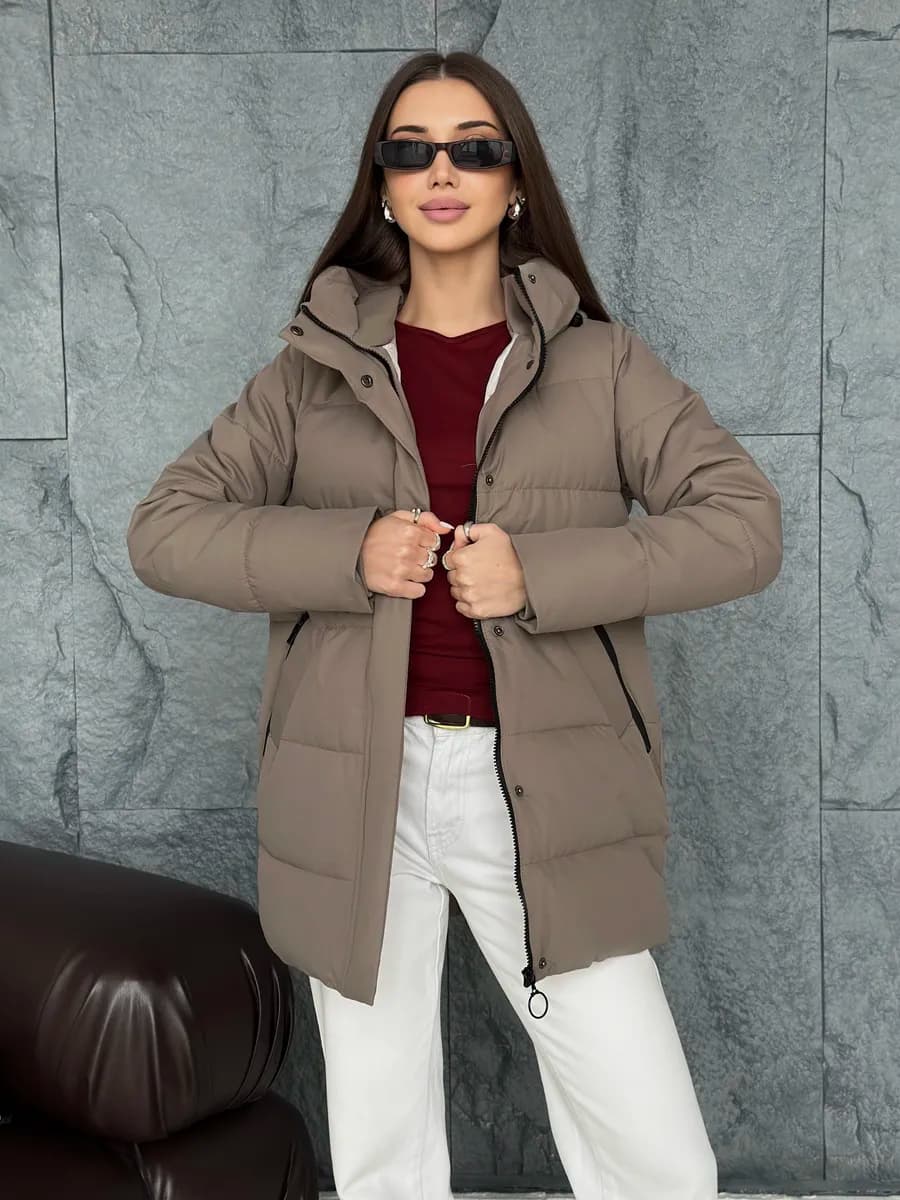 Куртка демисезонная с капюшоном