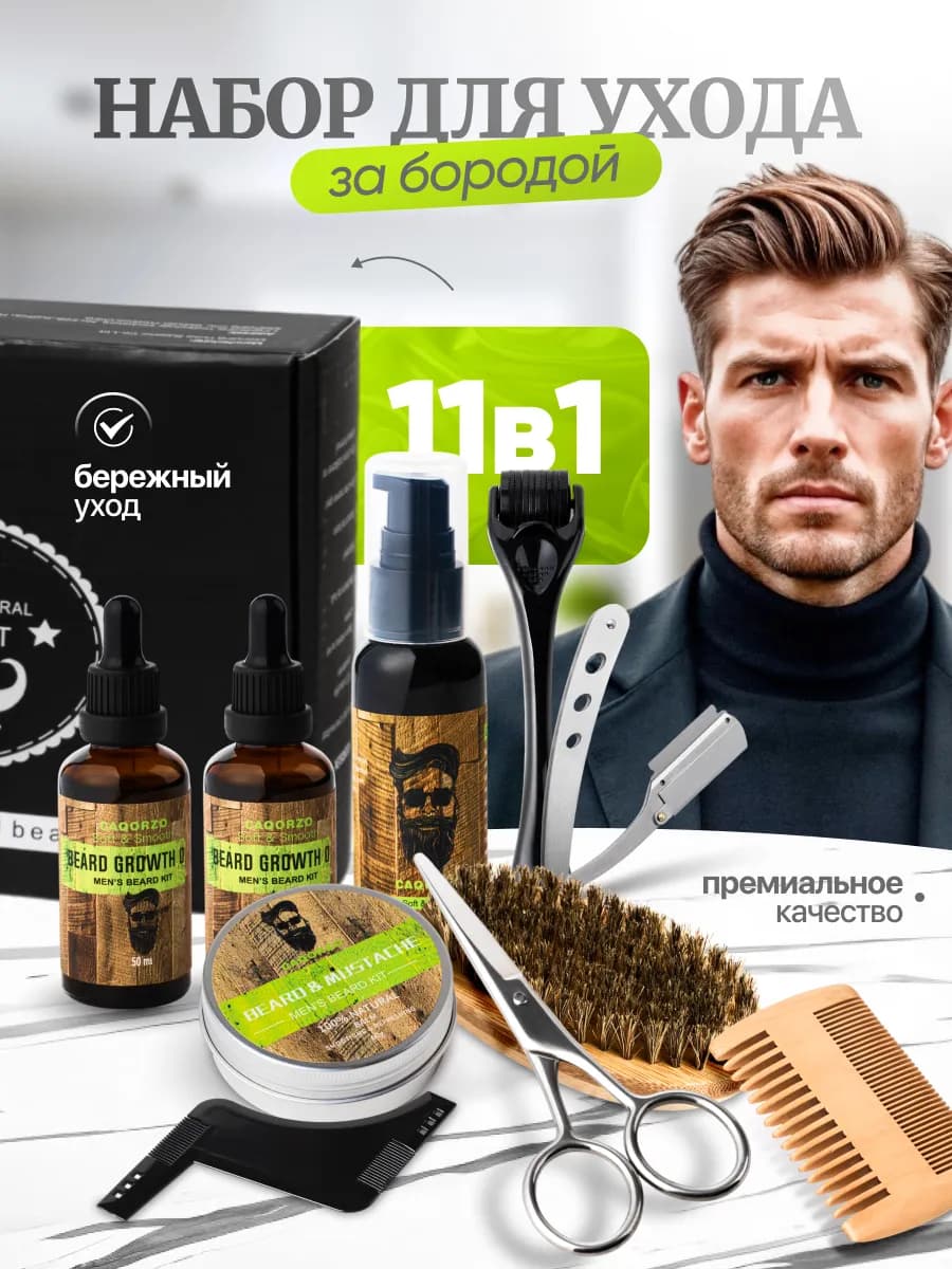 Подарочный набор для ухода за бородой