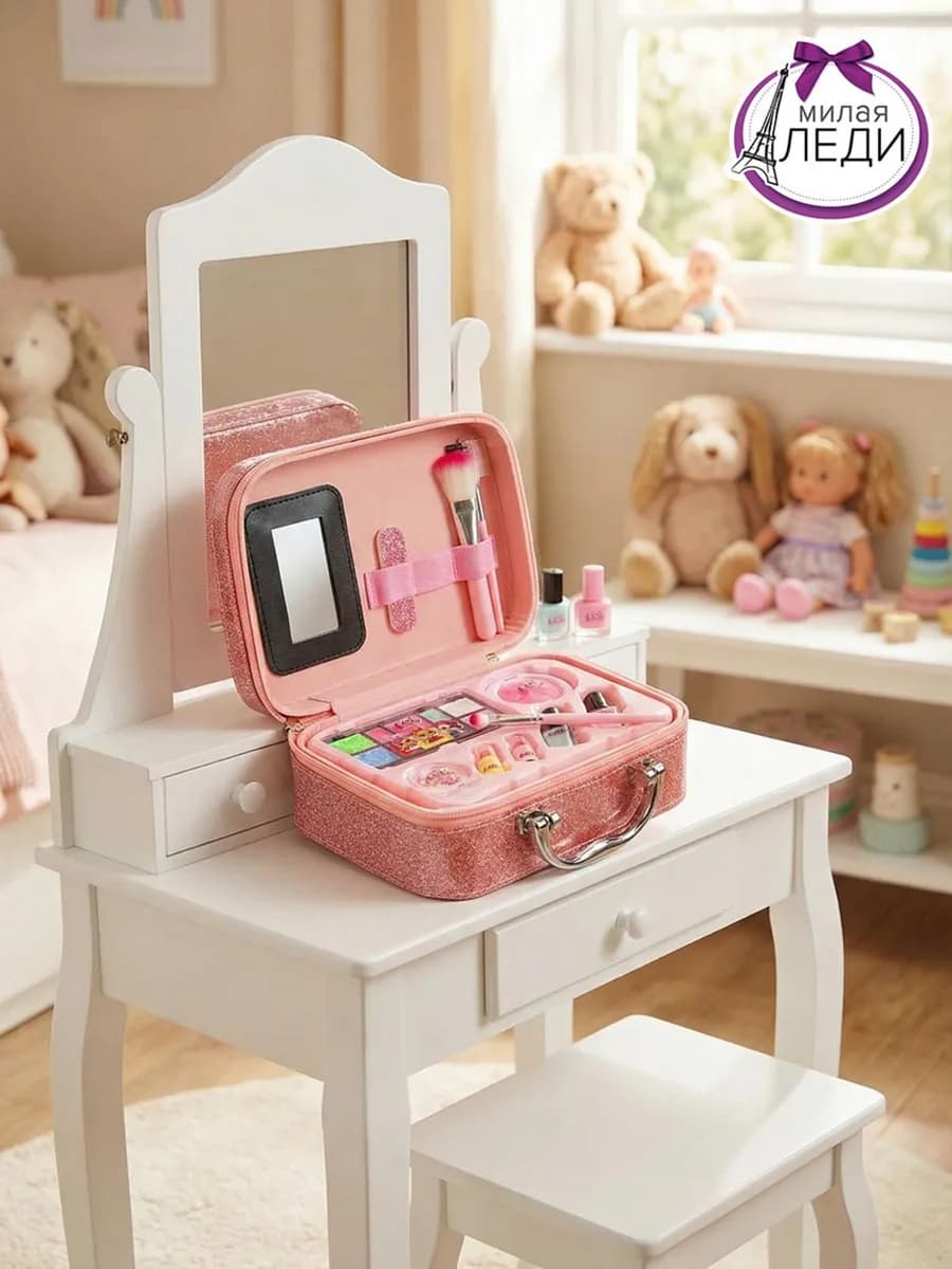 Набор детской косметики для макияжа в чемоданчике Лол